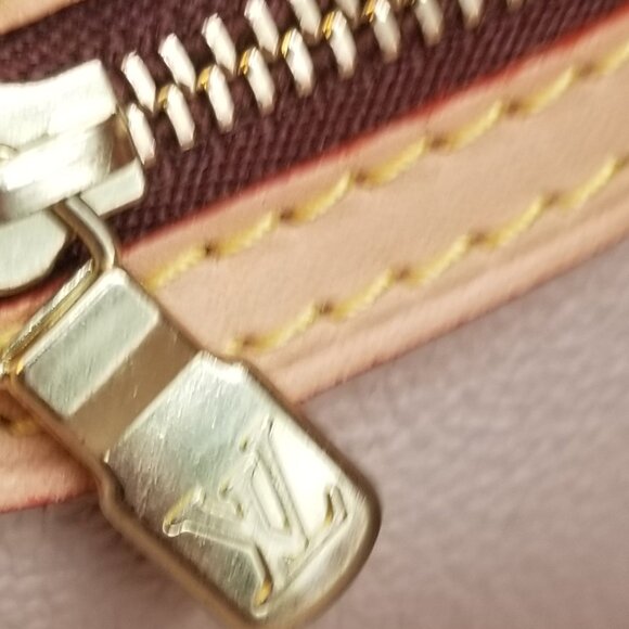 Louis Vuitton Louise Bucket Shoulder Bag Monogram Brown Canvas w/COA - Picture 10 of 13